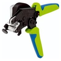 Tang til skæring og afisolering af polymere fiberoptiske kabler Ø 2,2 mm, med sikkerhedsskæreanordning