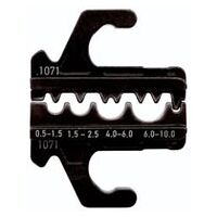 Multicrimp® Matrice de sertissage pour connecteurs bout à bout et connecteurs non isolés 0,5 - 10,0 mm²