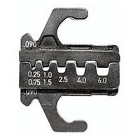 Multicrimp® Matrice de sertissage pour embouts 0,25 - 6,0 mm²