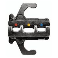 Multicrimp® Matrice de sertissage pour connecteurs isolés 0,5 - 6,0 mm²