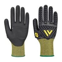 Gants antistatiques ESD en nitrile Impact E18, noir, taille L