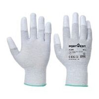 ESD 13 PU Fingertip Essential Multipack (balení po 12 kusech) šedá L