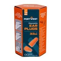 Ohrstöpsel aus PU-Schaum (30 Paar) Orange 0