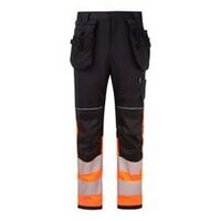 PW3 Modaflame Work HVO Klasse 1 FR Holsterhose, Orange/Schwarz, 28