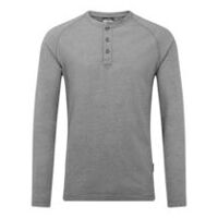 KA3 Henley T-Shirt L/S Zoom Grau L