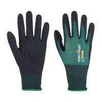 SG Cut B18 Nitrilhandschuh (Einzelhandel) Grün/Schwarz L