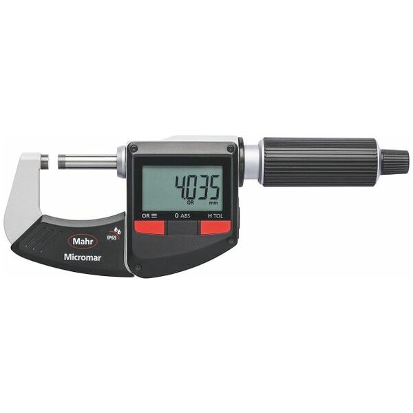 Digital external micrometer IP65
