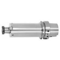 Face mill arbor with cooling channel bore HSK-A 63 A = 130