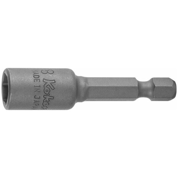 IMPACT socket wrench bit, 1/4 inch E 6.3 with magnet