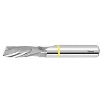 Solid carbide slot drill Left-hand flutes uncoated
