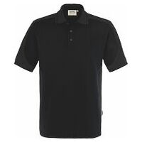 Polo shirt Contrast performance black