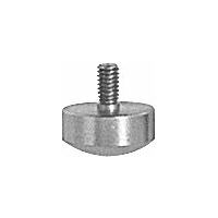 Measuring tip for caliper jaws, piece