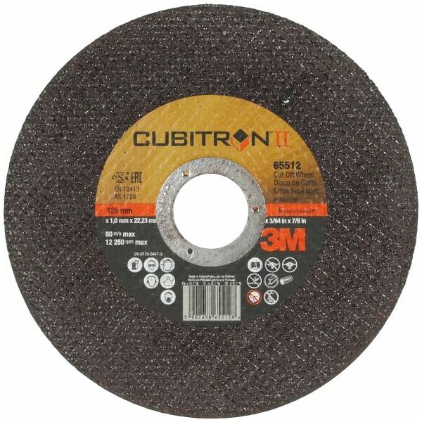 Cutting disc CUBITRON™ II EXTRA THIN 125 mm