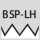 Gevindtype: BSP-LH