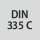 Norm: DIN 335 C