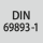 Aufnahme-Norm DIN 69893-1