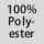 Gewebezusammensetzung 100% Polyester