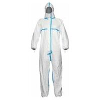 Costum de protecţie tip 4/5/6 Tyvek® 600 Plus alb