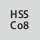 Schneidstoff: HSS Co 8