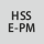 Schneidstoff: HSS E PM