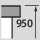 Werkbank Höhe 950