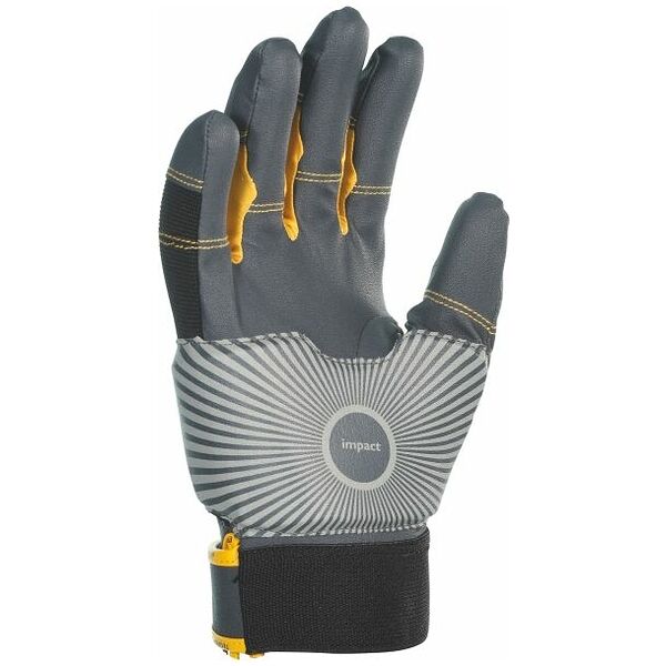 Reducing Glove hook and loop Fastening Padded Palm TEGERA Pro 9185 Impact 