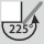 Türöffnungswinkel 225