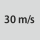 maximale Umfangsgeschwindigkeit 30