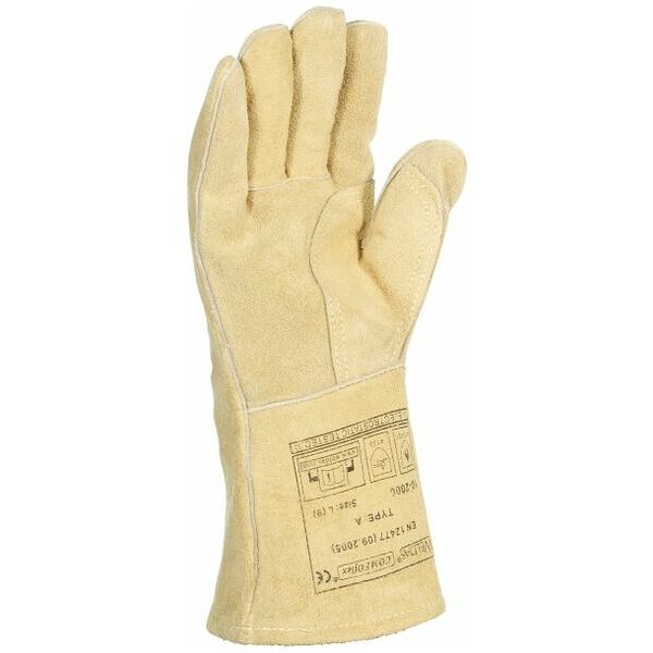 Pair of welders' safety gloves 10-2000