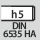 Schaft: DIN 6535 HA mit h5