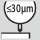 Concentricity: ≤ 30 µm