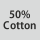 Fabric composition: 50% cotton