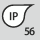 IP Index of Protection: IP 56