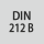 Standard: DIN 212 B