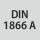 Standard: DIN 1866 A