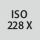 Tolerance class: ISO 228 X