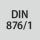 Norm: DIN 876/1