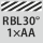 za profil nazubljenog kotačića RBL30° 1×AA