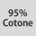 Composizione del tessuto: 95% cotone