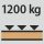Nosivost radioničkog stola / stola - maksimalno opterećenje police (na drvu): 1.200 kg