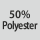 Materiaalsamenstelling 50% Polyester