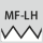 Tipo di filettatura: MF-LH