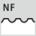 profil freza: NF