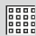 Hoffmann raster för perforerad panel: 9×9 mm