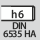 Mango: DIN 6535 HA con h6