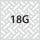 Stickningsteknik: 18G