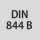 Standard: DIN 844 B
