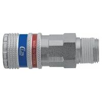 Safety coupling External thread