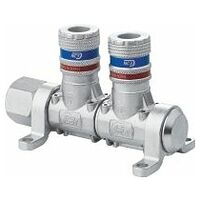 eSafe Multi-Link system with steel safety coupling