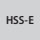 Material de corte: HSS E